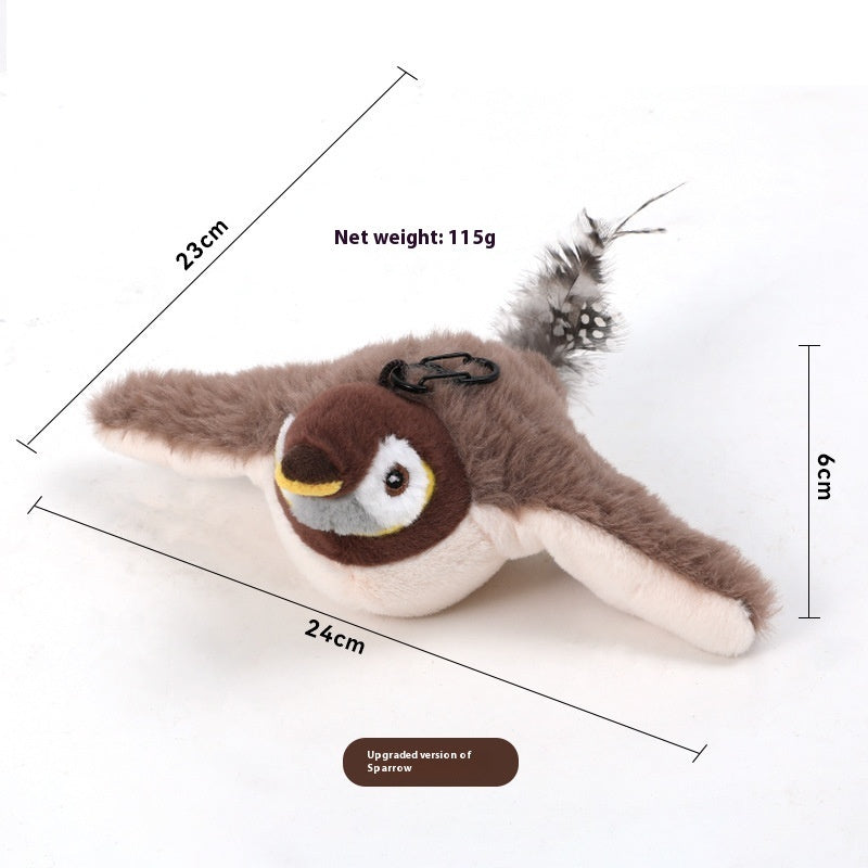 Interactive Cat Plush Toys For Indoor Cats